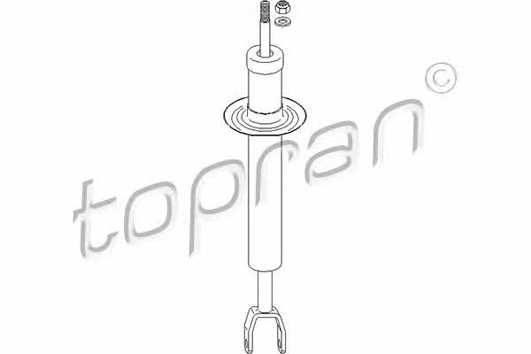 Topran 112 038 Front oil and gas suspension shock absorber 112038: Buy near me in Poland at 2407.PL - Good price!