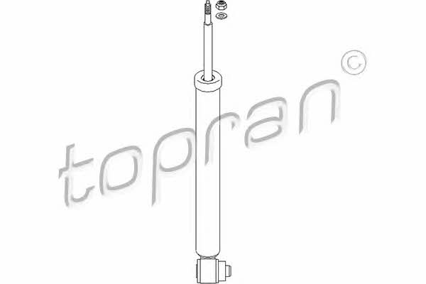 Topran 112 043 Rear oil and gas suspension shock absorber 112043: Buy near me in Poland at 2407.PL - Good price!