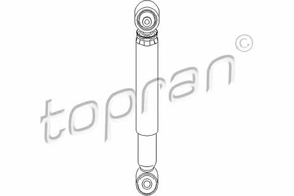 Topran 112 048 Rear oil and gas suspension shock absorber 112048: Buy near me in Poland at 2407.PL - Good price!