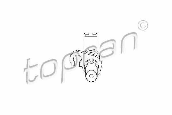 Topran 721 677 Crankshaft position sensor 721677: Buy near me in Poland at 2407.PL - Good price!