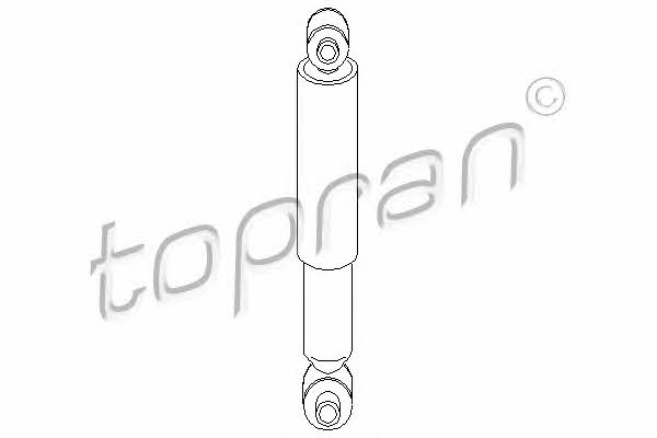Topran 720 847 Rear oil and gas suspension shock absorber 720847: Buy near me in Poland at 2407.PL - Good price!