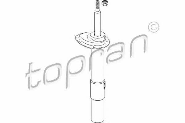 Topran 501 618 Front Left Gas Oil Suspension Shock Absorber 501618: Buy near me at 2407.PL in Poland at an Affordable price!