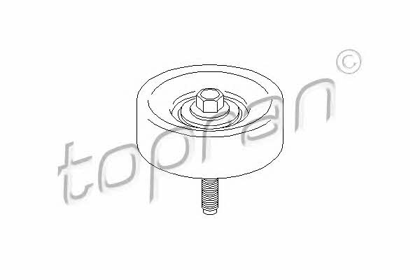 Topran 304 120 Ролик натяжной ремня поликлинового (приводного) 304120: Отличная цена - Купить в Польше на 2407.PL!