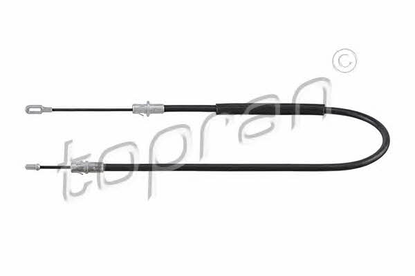 Topran 304 670 Parking brake cable, right 304670: Buy near me in Poland at 2407.PL - Good price!