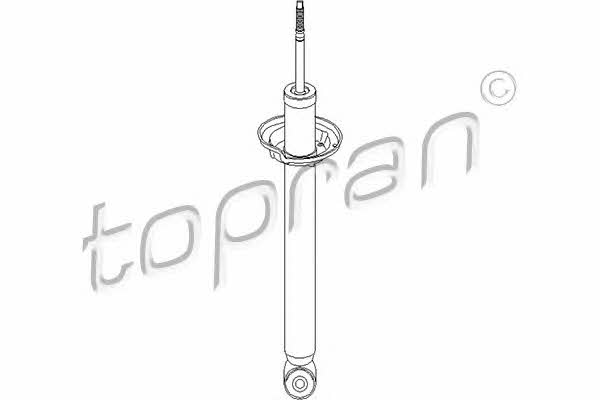 Topran 301 949 Rear oil and gas suspension shock absorber 301949: Buy near me in Poland at 2407.PL - Good price!