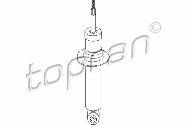 Topran 720 870 Rear oil and gas suspension shock absorber 720870: Buy near me in Poland at 2407.PL - Good price!