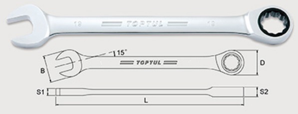 Toptul AOAF1717 Auto part AOAF1717: Buy near me in Poland at 2407.PL - Good price!