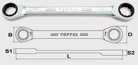 Toptul AOAG1415 Auto part AOAG1415: Buy near me at 2407.PL in Poland at an Affordable price!