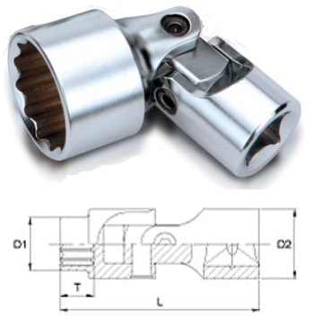 Toptul BAAL1210 3/8 "Głowica 12-stronna 10 mm BAAL1210: Dobra cena w Polsce na 2407.PL - Kup Teraz!