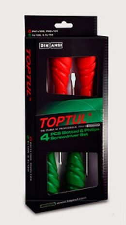 Toptul GAAE0404 Screwdriver Set GAAE0404: Buy near me in Poland at 2407.PL - Good price!
