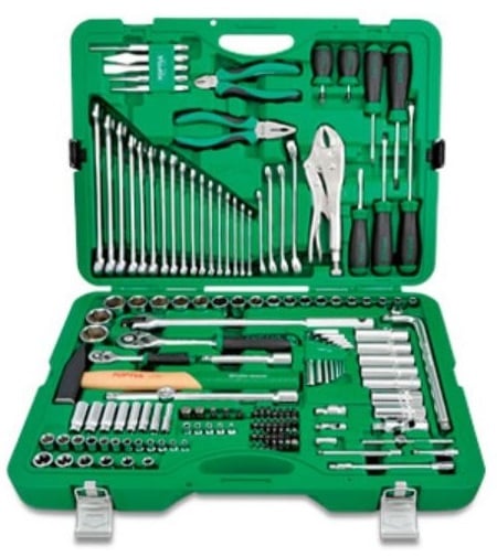 Toptul GCAI150R The combined tool kit 150ed. GCAI150R: Buy near me at 2407.PL in Poland at an Affordable price!
