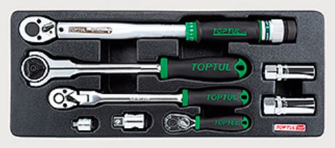 Toptul GCAT0803 Combined tool kit 8 units. (lodgement) GCAT0803: Buy near me at 2407.PL in Poland at an Affordable price!