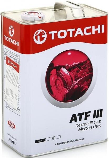 Totachi 4562374691186 Трансмиссионное масло Totachi ATF DEXRON III, 4 л 4562374691186: Отличная цена - Купить в Польше на 2407.PL!