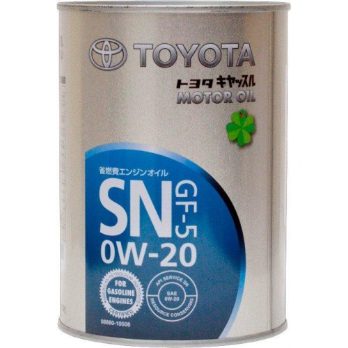 Toyota 08880-10506 Engine oil Toyota 0W-20, 1L 0888010506: Buy near me in Poland at 2407.PL - Good price!