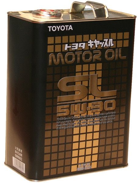 Toyota 08880-07705 Engine oil Toyota Motor Oil 5W-30, 4L 0888007705: Buy near me in Poland at 2407.PL - Good price!