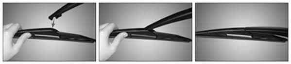 Trico EX350 Wiper Blade Frame Rear Trico ExactFit Rear 350 mm (14") EX350: Buy near me in Poland at 2407.PL - Good price!