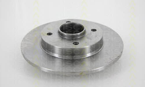 Triscan 8120 28125 Rear brake disc, non-ventilated 812028125: Buy near me in Poland at 2407.PL - Good price!