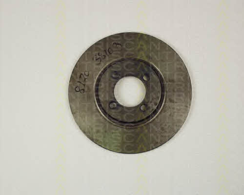Triscan 8120 38103 Rear brake disc, non-ventilated 812038103: Buy near me in Poland at 2407.PL - Good price!