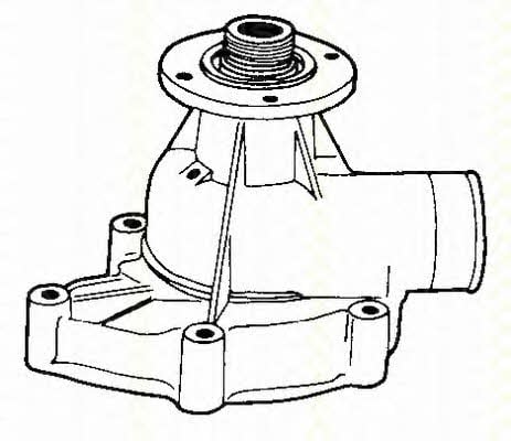 Triscan 8600 11024 Water pump 860011024: Buy near me in Poland at 2407.PL - Good price!