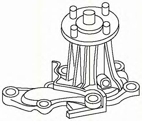Triscan 8600 13991 Water pump 860013991: Buy near me in Poland at 2407.PL - Good price!