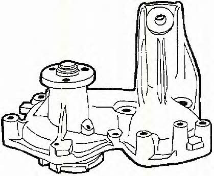 Triscan 8600 15884 Помпа водяна 860015884: Приваблива ціна - Купити у Польщі на 2407.PL!
