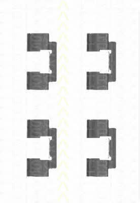 Triscan 8105 801001 Mounting kit brake pads 8105801001: Buy near me in Poland at 2407.PL - Good price!