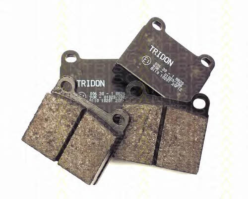 Triscan 8110 10201 Brake Pad Set, disc brake 811010201: Buy near me in Poland at 2407.PL - Good price!