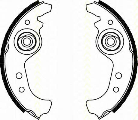 Triscan 8100 15383 Brake shoe set 810015383: Buy near me at 2407.PL in Poland at an Affordable price!