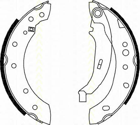 Triscan 8100 28052 Brake shoe set 810028052: Buy near me in Poland at 2407.PL - Good price!