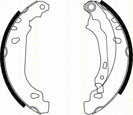 Triscan 8100 28636 Brake shoe set 810028636: Buy near me at 2407.PL in Poland at an Affordable price!