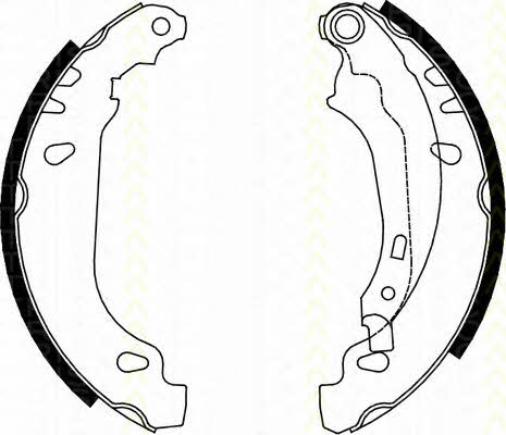 Triscan 8100 28636 Brake shoe set 810028636: Buy near me in Poland at 2407.PL - Good price!