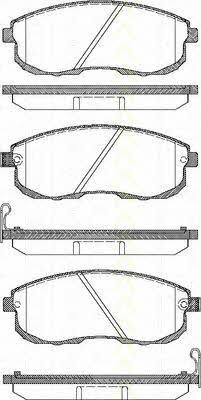 Triscan 8110 14013 Brake Pad Set, disc brake 811014013: Buy near me in Poland at 2407.PL - Good price!