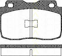 Triscan 8110 15130 Scheibenbremsbeläge, Set 811015130: Kaufen Sie zu einem guten Preis in Polen bei 2407.PL!