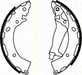 Triscan 8100 43014 Колодки гальмівні барабанні, комплект 810043014: Приваблива ціна - Купити у Польщі на 2407.PL!