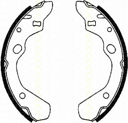 Triscan 8100 50500 Brake shoe set 810050500: Buy near me at 2407.PL in Poland at an Affordable price!