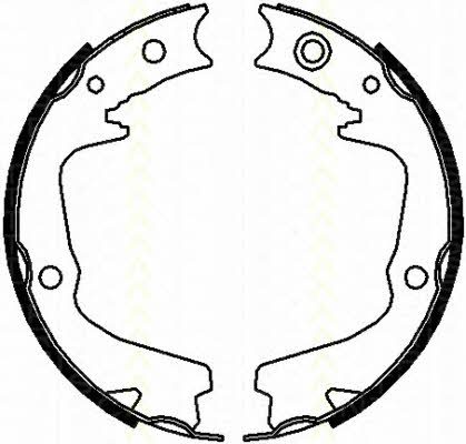 Triscan 8100 68002 Parking brake shoes 810068002: Buy near me in Poland at 2407.PL - Good price!