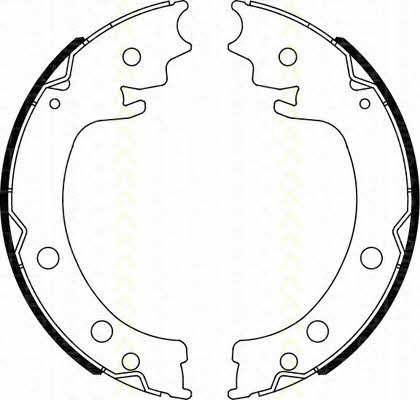 Triscan 8100 69006 Колодки гальмівні стояночного гальма 810069006: Приваблива ціна - Купити у Польщі на 2407.PL!