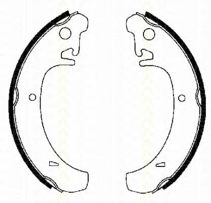 Triscan 8100 70442 Brake shoe set 810070442: Buy near me at 2407.PL in Poland at an Affordable price!