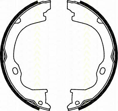 Triscan 8100 80011 Parking brake shoes 810080011: Buy near me in Poland at 2407.PL - Good price!