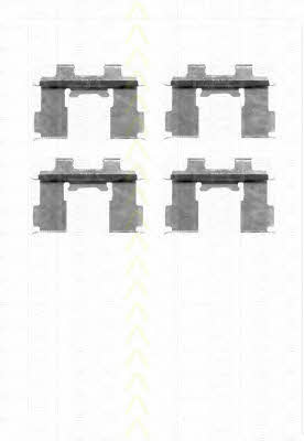 Triscan 8105 101631 Zestaw montażowy klocków hamulcowych 8105101631: Dobra cena w Polsce na 2407.PL - Kup Teraz!