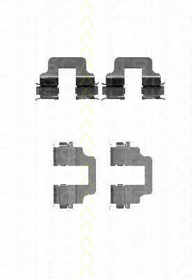 Triscan 8105 101646 Mounting kit brake pads 8105101646: Buy near me in Poland at 2407.PL - Good price!