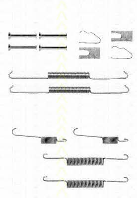 Triscan 8105 112513 Комплект монтажний гальмівних колодок 8105112513: Приваблива ціна - Купити у Польщі на 2407.PL!