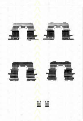 Triscan 8105 131631 Mounting kit brake pads 8105131631: Buy near me in Poland at 2407.PL - Good price!