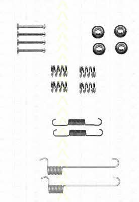 Triscan 8105 142567 Mounting kit brake pads 8105142567: Buy near me at 2407.PL in Poland at an Affordable price!