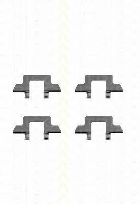 Triscan 8105 381612 Mounting kit brake pads 8105381612: Buy near me in Poland at 2407.PL - Good price!