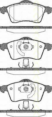 Triscan 8110 29013 Brake Pad Set, disc brake 811029013: Buy near me in Poland at 2407.PL - Good price!