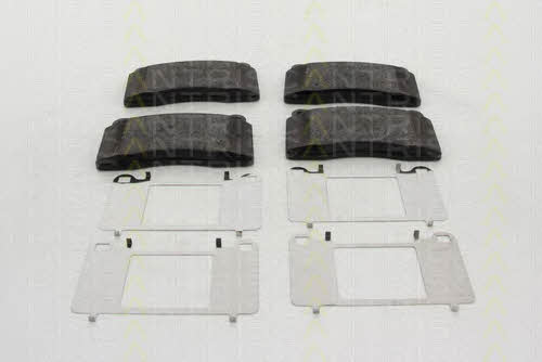 Triscan 8110 29072 Brake Pad Set, disc brake 811029072: Buy near me in Poland at 2407.PL - Good price!