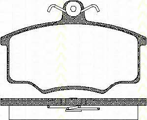 Triscan 8110 29945 Brake Pad Set, disc brake 811029945: Buy near me in Poland at 2407.PL - Good price!