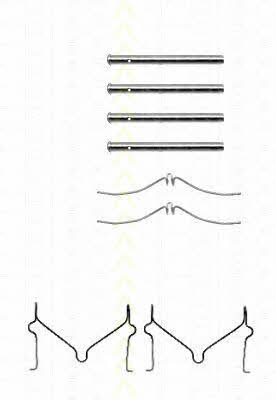 Triscan 8105 501568 Zestaw montażowy klocków hamulcowych 8105501568: Dobra cena w Polsce na 2407.PL - Kup Teraz!