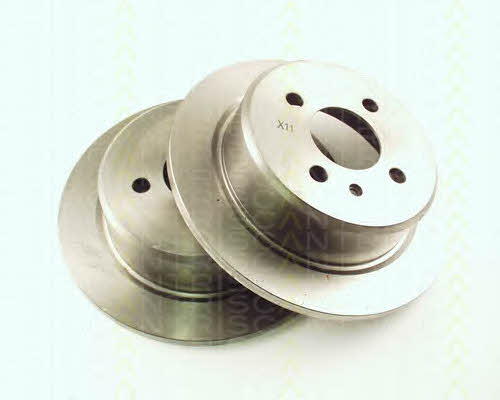 Triscan 8120 11113 Rear brake disc, non-ventilated 812011113: Buy near me in Poland at 2407.PL - Good price!